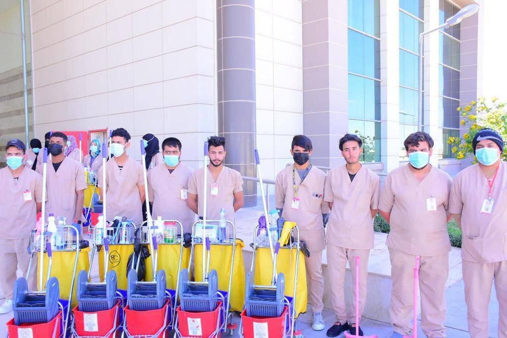 نتائج التنظيف الاحترافي - سما انوار الهدى